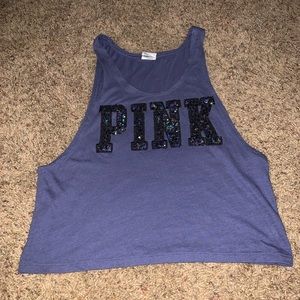 Cute purple tank top!